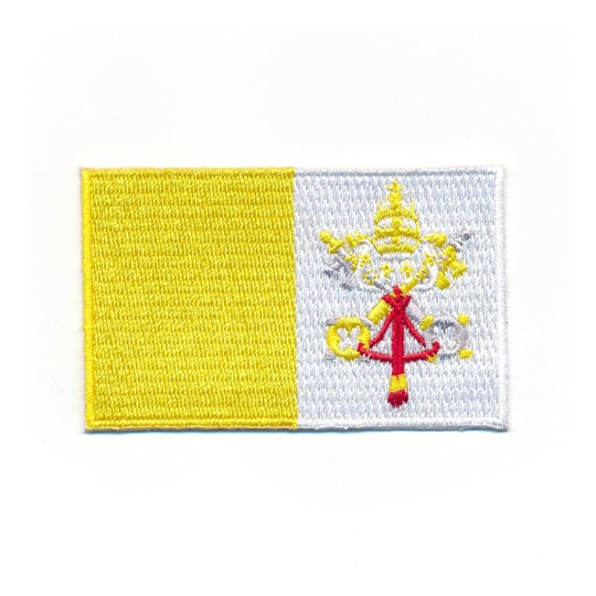 Vatican flag patch