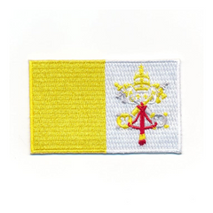 Vatican flag patch